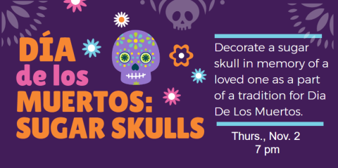 Dia de los Muertos flyer