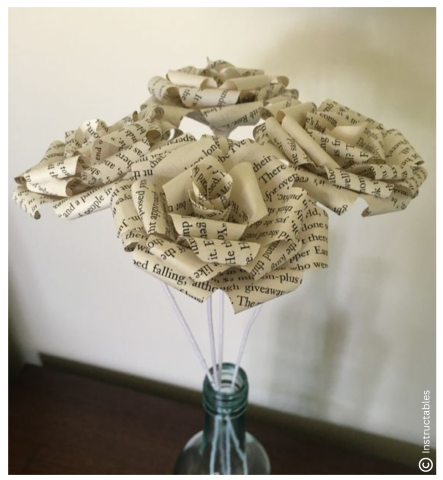 paper roses crafternoon