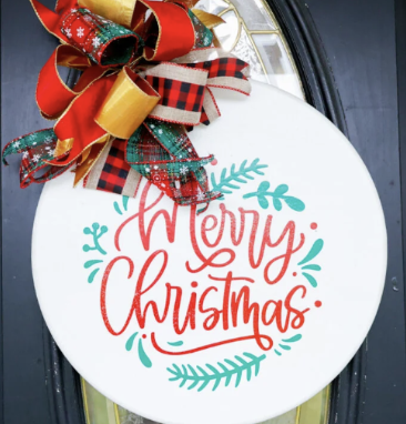 Christmas Door Sign