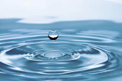 Image of water and water drop