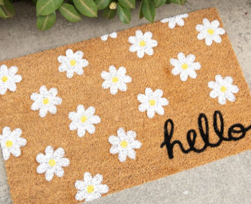 Spring Welcome Mat