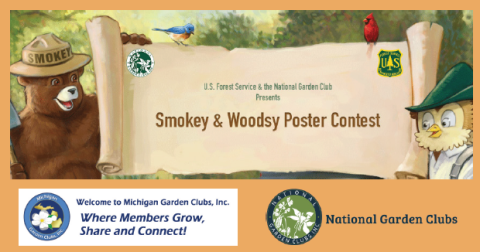 Smokey Bear poster contest flyer