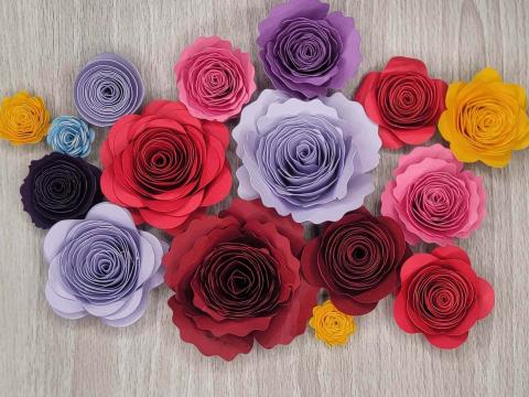 paper flowers