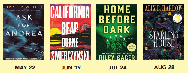 Book Covers for books selected